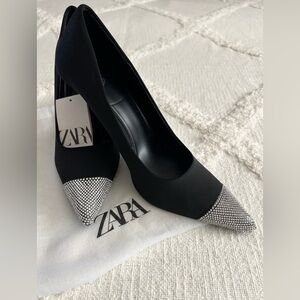 Zara Black Heels